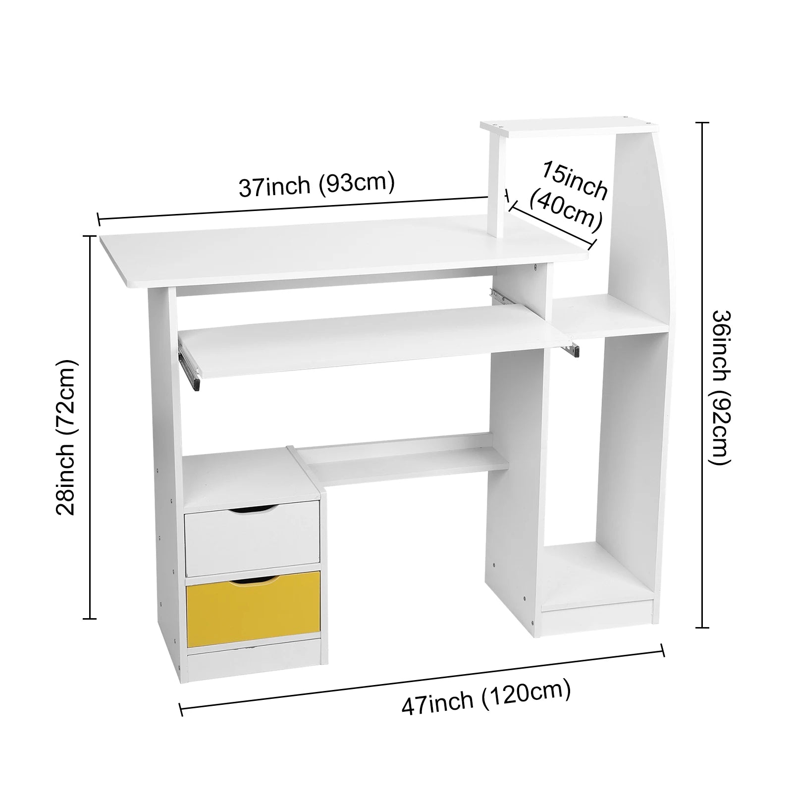 Multipurpose Home Office Computer Writing Desk Furniture Table Desks