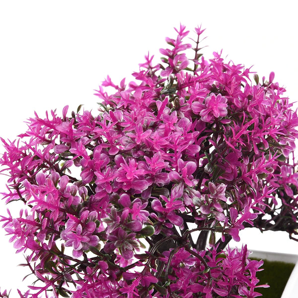 Artificial Plant Flowers and Potted Ornament