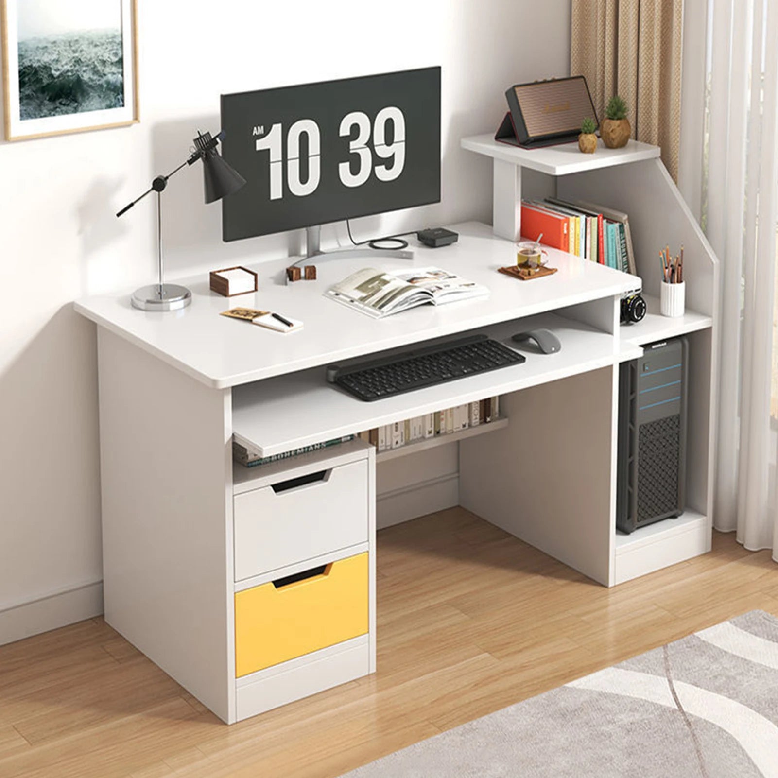 Multipurpose Home Office Computer Writing Desk Furniture Table Desks