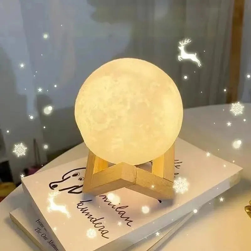 Moon Galaxy Night Light