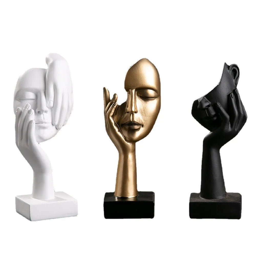 Resin Abstract Statue Desktop Ornaments