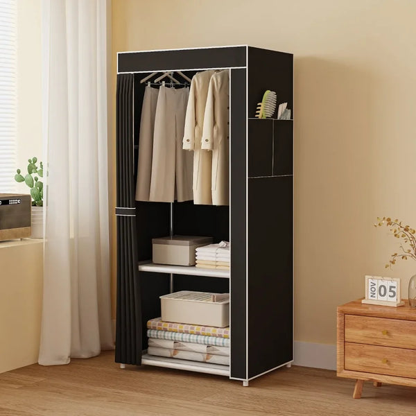 Minimalist Multi-Layer Mounted Wardrobe